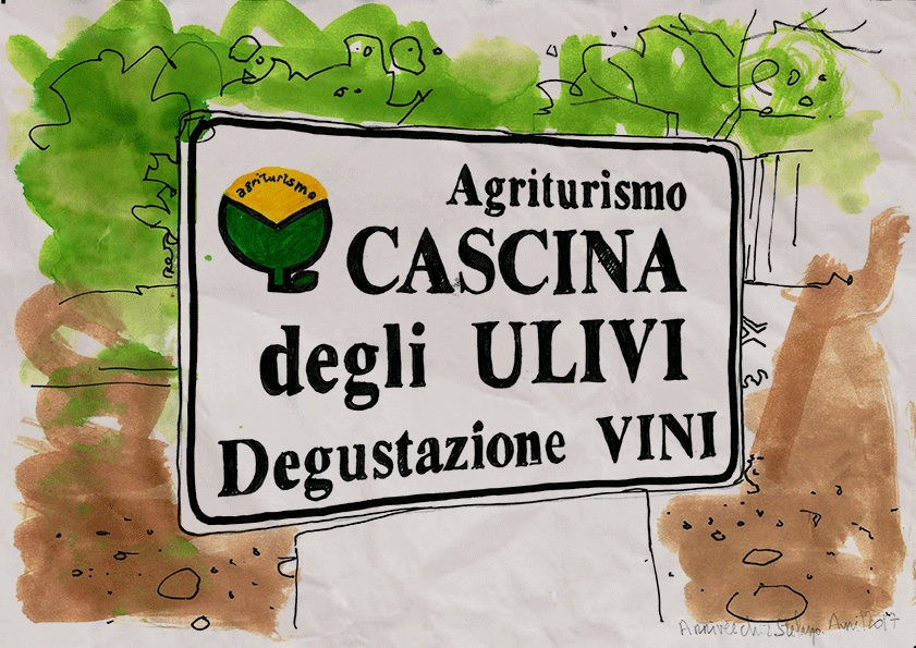 Arrivée à la Cascina Degli Ulivi chez Stefano Bellotti, avril 2017